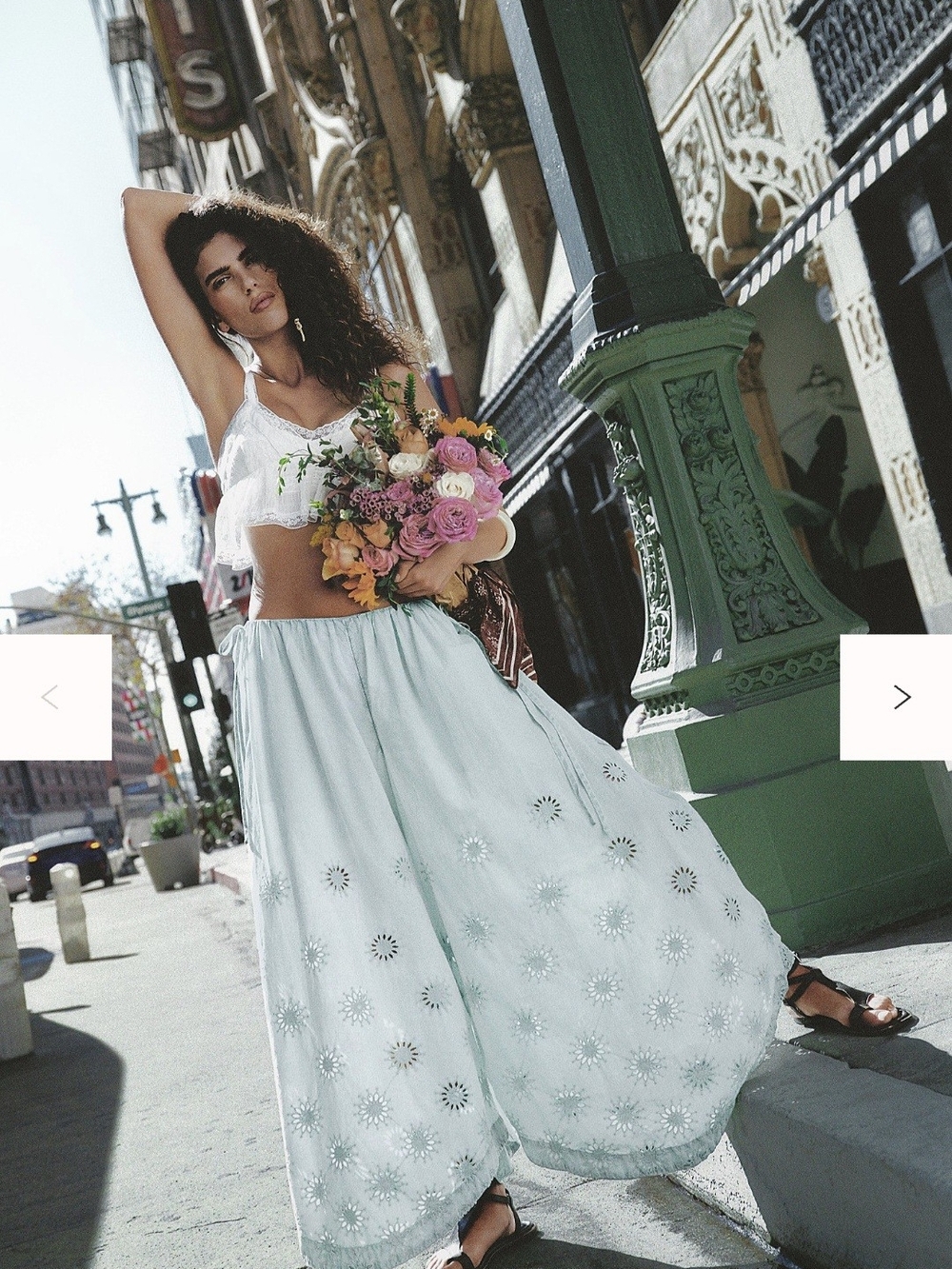 Free People Sweet Serenade Wide Leg Pants XS $198